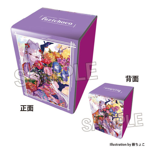 『工画堂スタジオイラストレーターセレクション』イラスト合皮製デッキケースNT 藤ちょこ 四季織りの着物